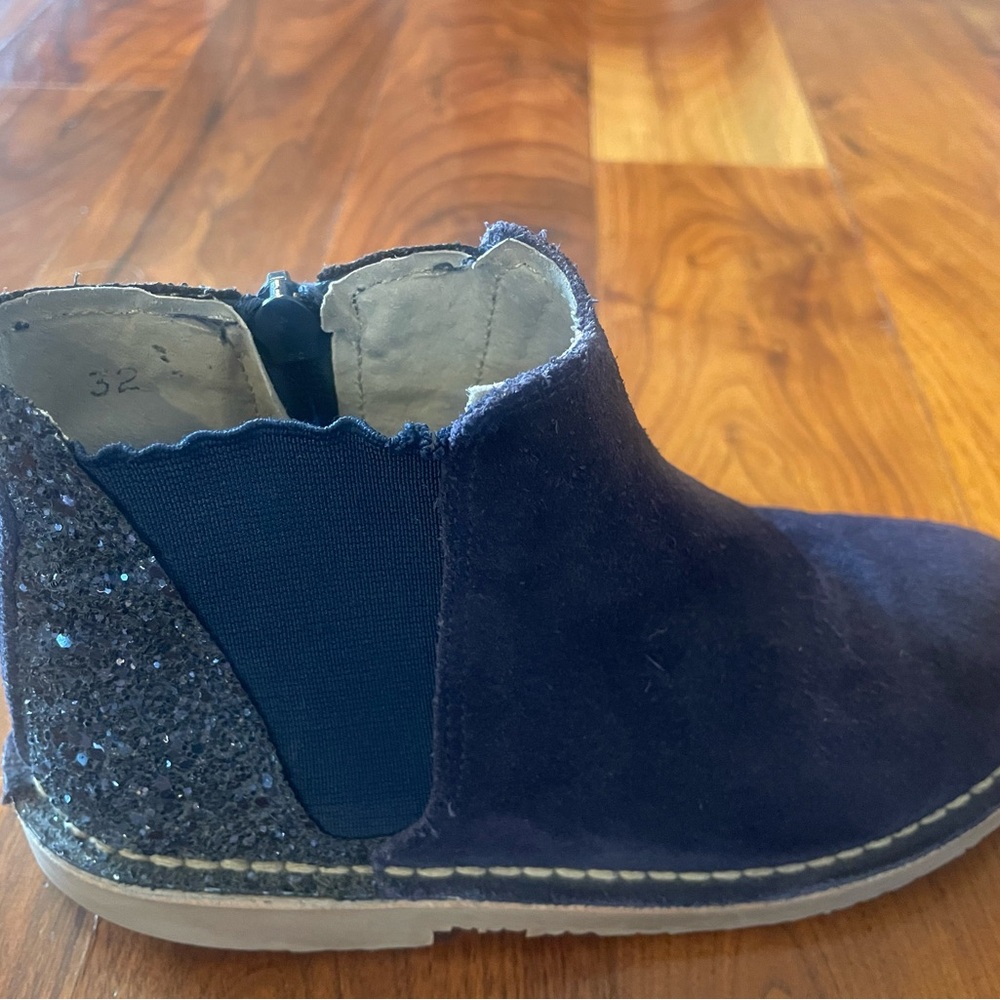 Childrenchic Olivia Navy Boots - Picture 2 of 3